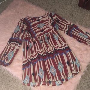 Umgee Patterned Dress